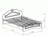 Кровать №1 (с ортопедическим основанием) 1500 